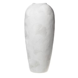 Vase Ginko blanc 74 cm
