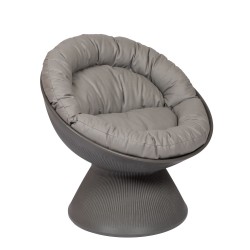 Fauteuil Athos gris