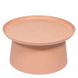 Table rose en plastique