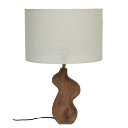Lampe Verso en bois et son...