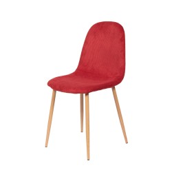 Chaise Scala rouge en...