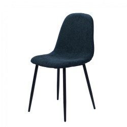 Chaise Ariane bleue en...