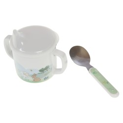 Set goûter enfant tasse et cuillère