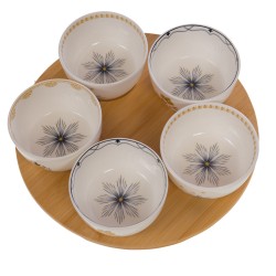 Coffret 5 bols Poésie