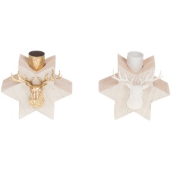 Chandeliers étoile cerf (lot de 2)