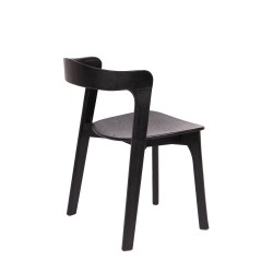 Chaise Félix noire en bois