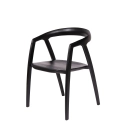 Fauteuil Félix noir