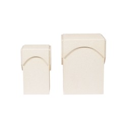 Set de 2 sellettes Arc de cercle 45 et 30 cm