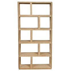 Bibliothèque en manguier H200 cm Salomon