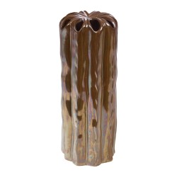 Vase Fleurs brunes grand...