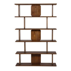 Bibliothèque en acacia H180 cm Brent