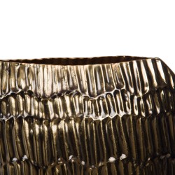 Vase Roche bronze 53 cm en métal