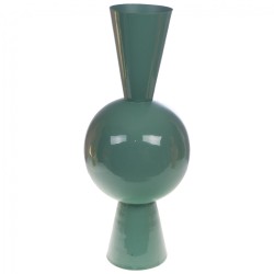 Vase Gatsby amande en métal...