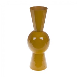 Vase Gatsby moutarde 55 cm