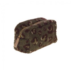 Pochette Léonie Kaki 23x10x13 cm