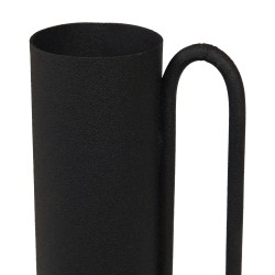 Vase décoration Elégance 42 cm noir