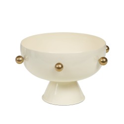 Coupelle Poésie crème 35 cm