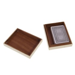 Boite décorative en résine pour cartes