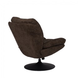 Fauteuil Magnum marron et noir