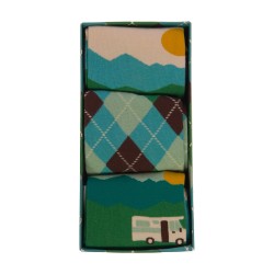 Coffret de 3 paires chaussette Voyage