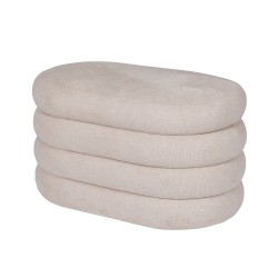 Set de 2 coffres Bump beige