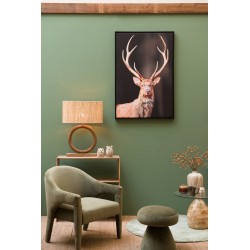 Tabouret Champignon vert