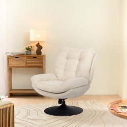 Fauteuil Magnum Beige black