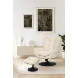 Fauteuil Magnum Beige black