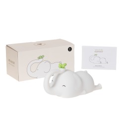 Veilleuse Éléphant blanc en silicone