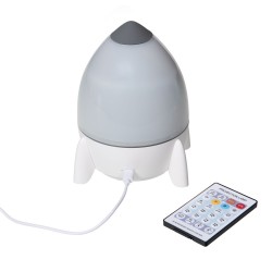 Projecteur musical fusée blanc