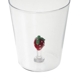Verre à eau décoration Fruits (lot de 4)