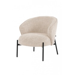 Fauteuil Carl beige