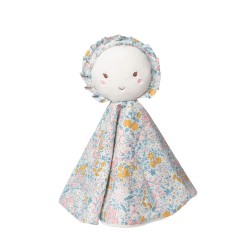 Doudou poupée fleur iris