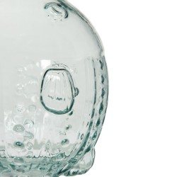 Vase Poisson turquoise H21 cm