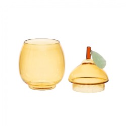 Bonbonnière verre forme poire