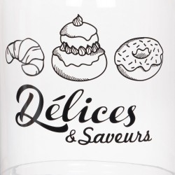 Support cloche verre Délices