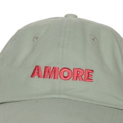 casquette amore vert amande