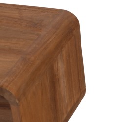 Table de chevet en teck massif