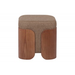 Tabouret Aubepine marron