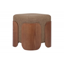 Tabouret Aubepine marron