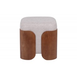 Tabouret Aubepine taupe