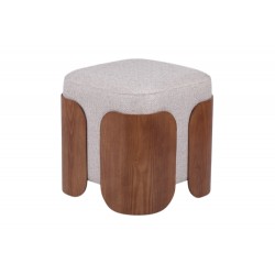 Tabouret Aubepine taupe