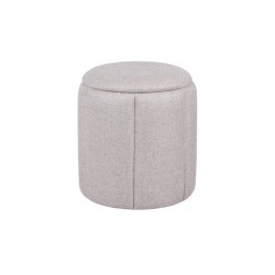 Tabouret Olivia taupe