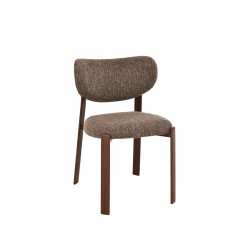 Chaise Dino noyer (lot de 2)