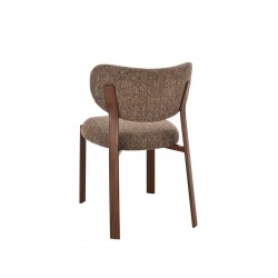 Chaise Dino noyer (lot de 2)