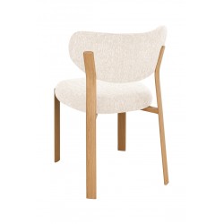 Chaise Dino chêne (lot de 2)