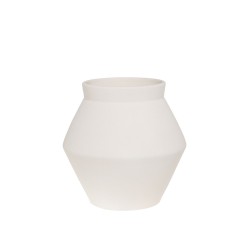 vase avila blanc 35 cm