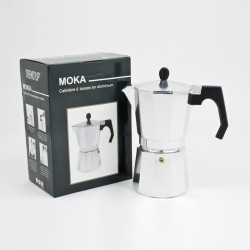 Cafetiere moka alu 6 tasses