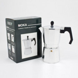 Cafetiere moka alu 9 tasses