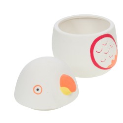 Boite oiseau orange